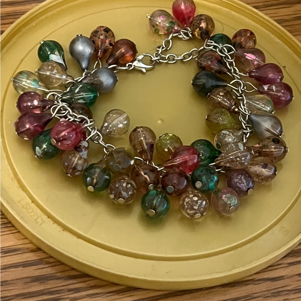 Multi charm bracelet cha cha bracelet